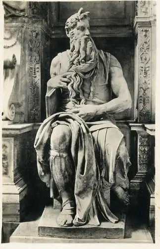 Italy Roma Chiesa di S Pietro in Vincoli Moses di Michelangelo