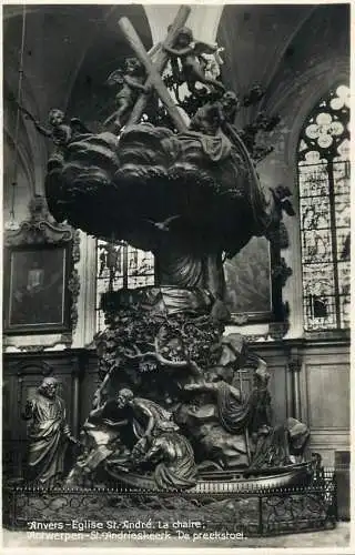 Belgium Antwerpen Eglise St Andre La Chaire