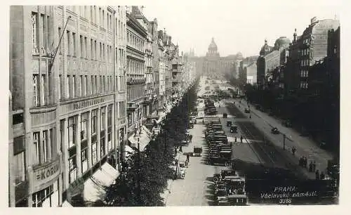 Czech Republic Prague Wenceslas Square