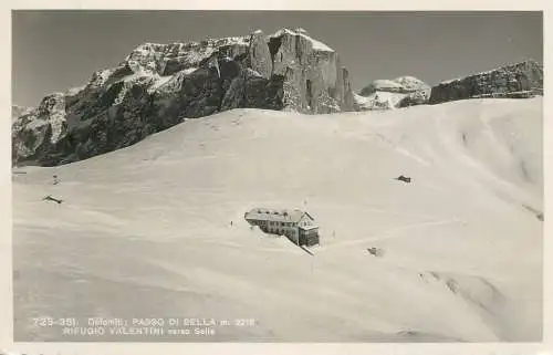 Italy Dolomiti Passo di Sella Rifugio Valentini