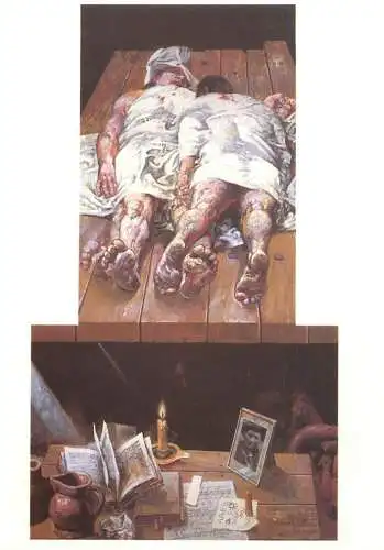 Postcard Willi Sitte Sie wollten nur schreiben und lesen lehren