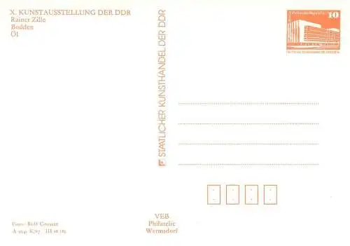 Postcard Rainer Zille Bodden