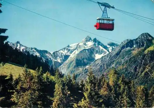 Germany Nebelhornbahn mit Trettachspitze