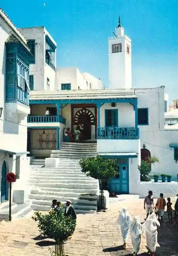 Tunisia Sidi Bou Said Cafe Naltes