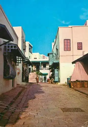Tunisia Sidi Bou Said street view