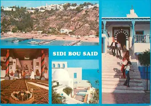 Tunisia Sidi Bou Said multi view