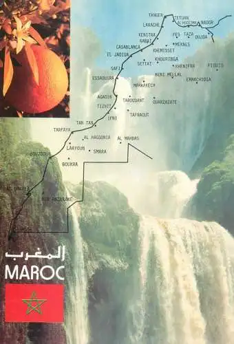 Maroc infini map & Filles de l'eau et du soleil