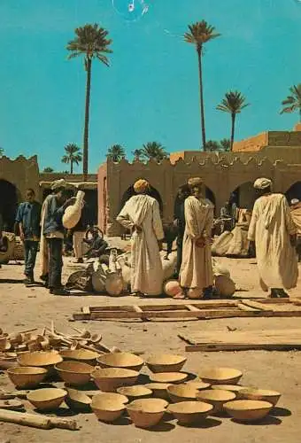 Morocco Pottery Market types and scenes