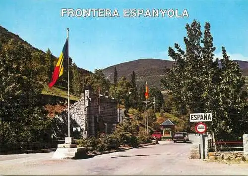 Valls d'Andorra Andorra Spanish border