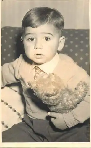 Children and family groups portraits and scenes souvenir photo baby bebe 1958