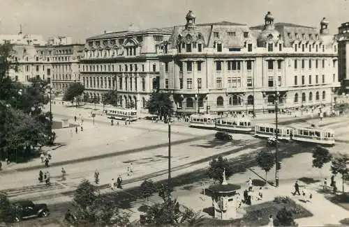 Romania Bucuresti Universitatea "C. I. Parhon" tramvai