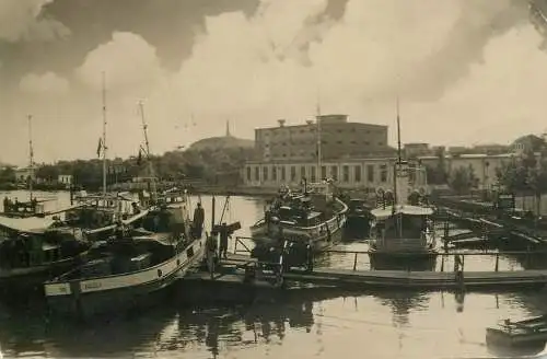 Romania Tulcea vedere din port