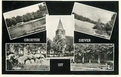 Netherlands Groeten uit Diever multi view