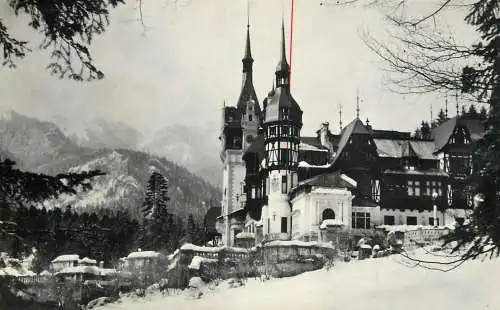 Romania Muzeul Peles vedere din Sinaia