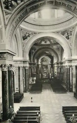 Hungary Eger Cathedral interior view