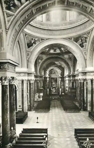 Hungary Eger Cathedral interior aspect