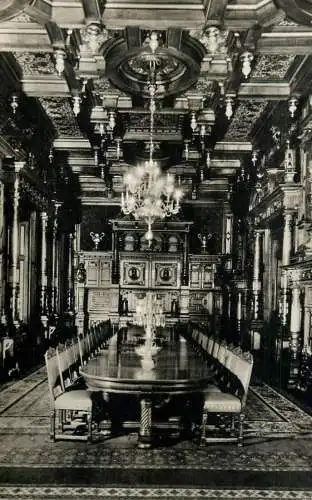 Romania Sinaia Castelul-muzeu Peles Sufrageria