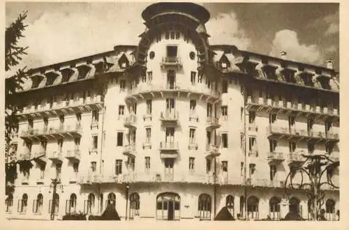 Romania Govora - Sanatoriul balnear Pavilionul central