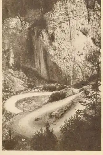 Romania serpentina de la Cheile Bicazului