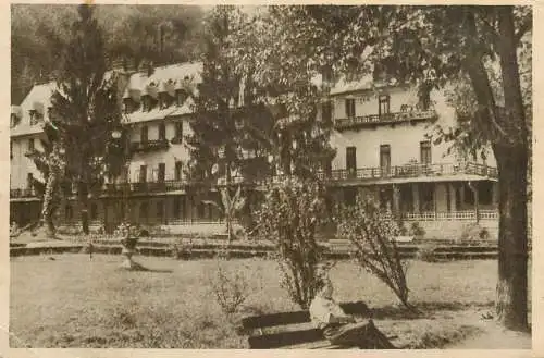 Romania vedere din Calimanesti - Sanatoriul balnear