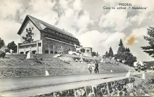 Romania vedere din Predeal Casa de odihna "7 Noiembrie"