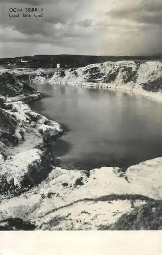 Romania Ocna Sibiului Lacul fara fund