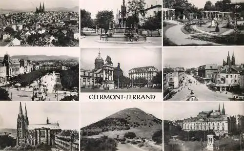 France Clermont-Ferrand different sites and sights