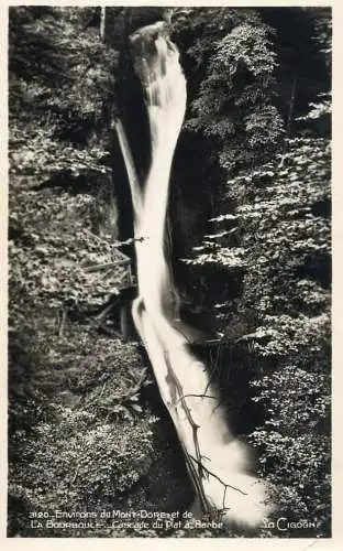 France Environs du Mont Dore & de La Bourboule Cascade du Plat a Barbe