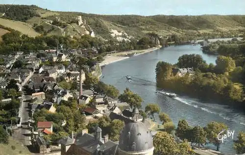 France Les Andelys (Eure) Vallee de la Seine & Chateau Gaillard