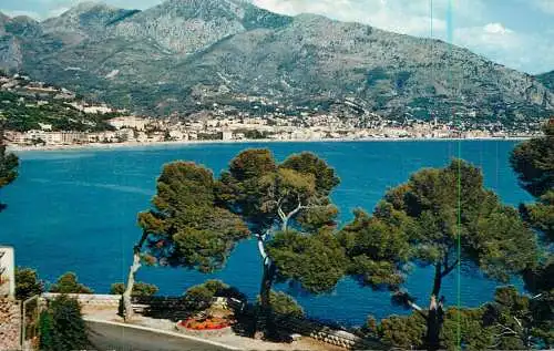 France Menton vue generale vue du Cap Martin