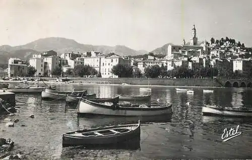 France Menton un coin du Port