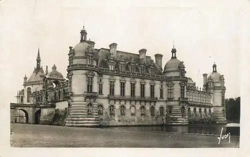 France Chantilly (Oise) Le Chateau - facade nord-est