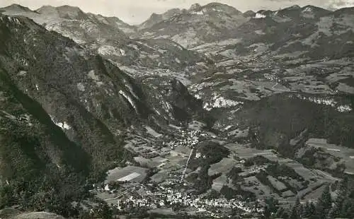 France Saint Jeoire en Faucigny (Haute Savoie)  Pouilly & Vallee du Risse vue generale