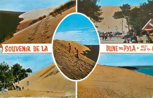 France Souvenir de la Dune du Pyla Bassin d'Arcachon (Gironde) multi view