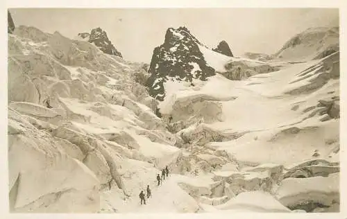 France Chamonix Ascension des Grands Mulets Passage de la Jonction