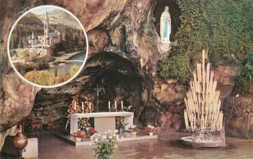 France Lourdes La Grotte Miraculeuse