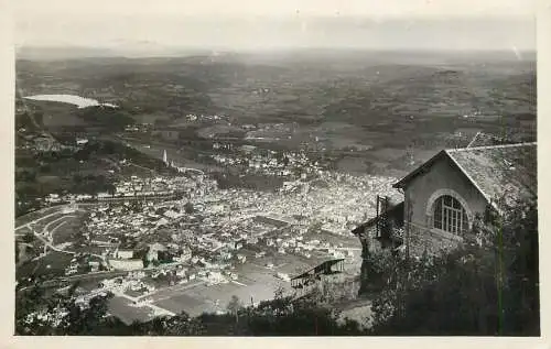 France Lourdes vue panoramique prise du Pic du Jer