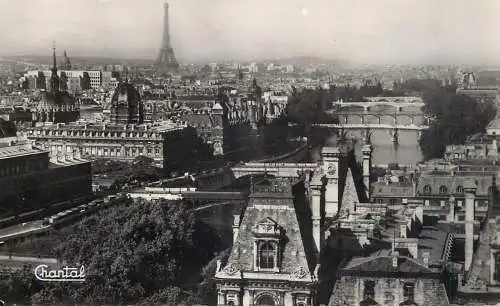 France Paris - les Sept Ponts vue panoramique