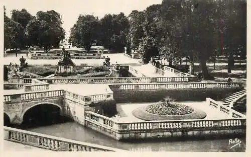 France Nimes (Gard) Jardin de la Fontaine