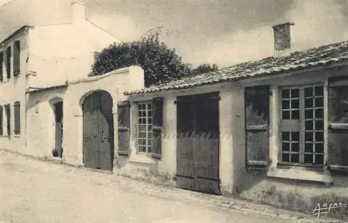 France Ile d'Oleron Saint Pierre Les maisons des Aieules de Pierre Loti