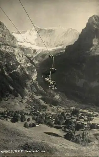 Switzerland Grindelwald Fiescherhorner