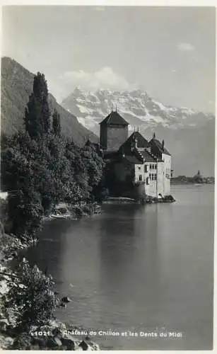 Switzerland Chateau de Chillon & Dents du Midi