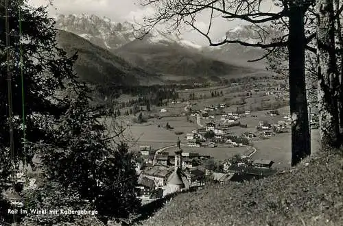 Germany Reit im Winkl mit Kaisergebirge