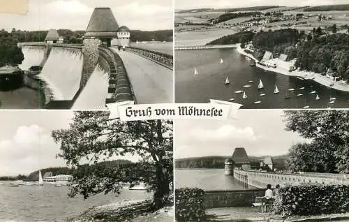 Germany Gruss vom Mohnesee & Mohnetalsperre multi view