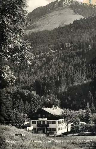 Germany Berggasthaus St Georg beim Tatzelwurm mit Bunnstein
