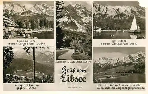 Germany Gruss vom Eibsee multi view