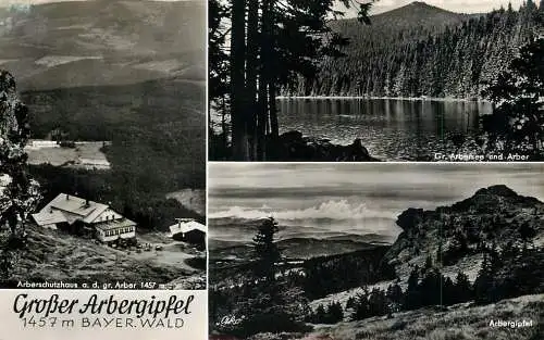 Germany Grosser Arbergipfel Bayer Wald multi view