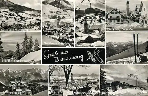 Germany Gruss aus Nesselwang multi view