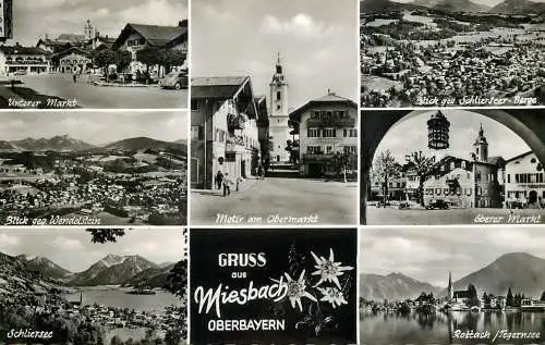 Germany Gruss aus Wiesbach Oberbayern multi view