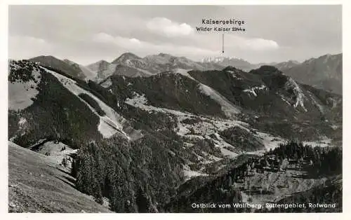 Germany Ostblick vom Wallberg Suttengebiet & Rotwand